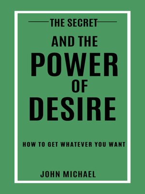 cover image of The Secret and the Power of Desire